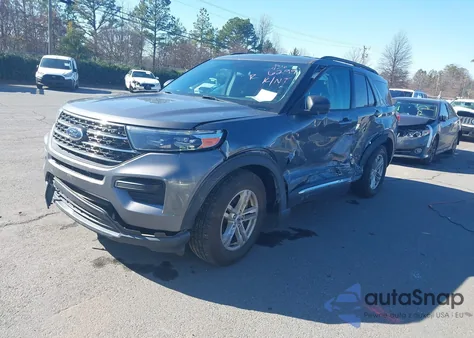 2021 Ford Explorer Xlt из США, поврежденный, VIN 1FMSK8DH1MGB86299